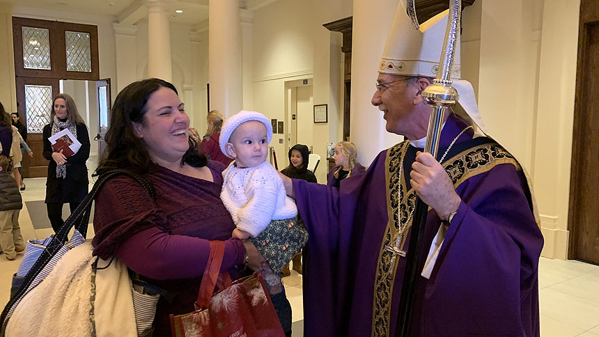 Families celebrate annual Homeschool Mass