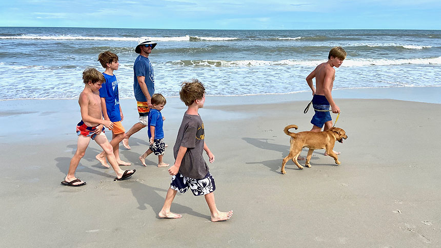 Father Michael G. Schuetz: puppies in new homes