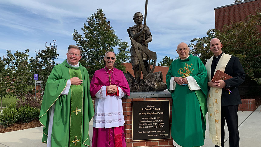 Monsignor Donald Staib: Pope Francis bestows honor upon retired priest