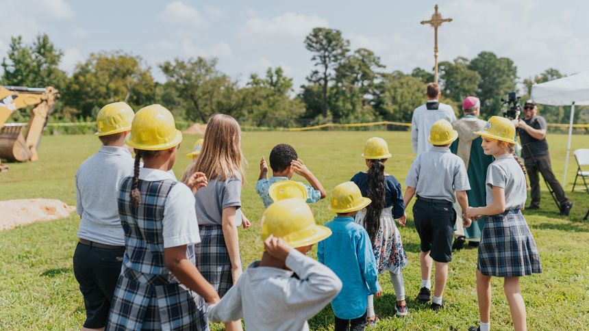 Cathedral breaks ground on its parish center