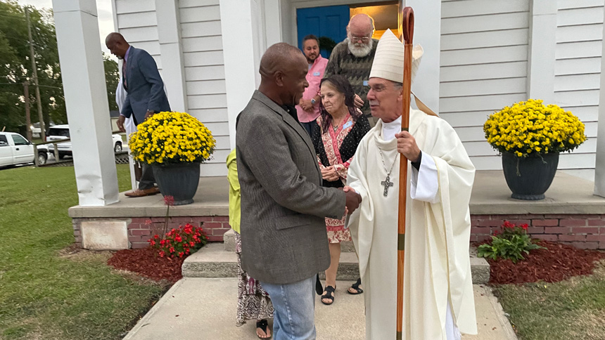 Immaculate Conception, Rocky Mount, celebrates 80th anniversary with Bishop Zarama