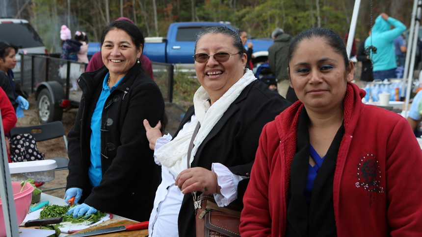 New land blessed; St. Andrew in Red Springs to build new church