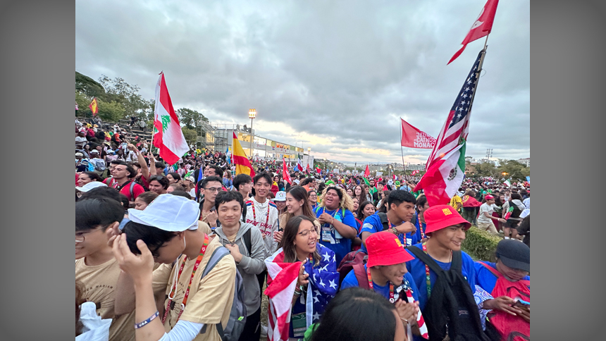 Where they have been: Pilgrims bring journey into the everyday - WYD 2023