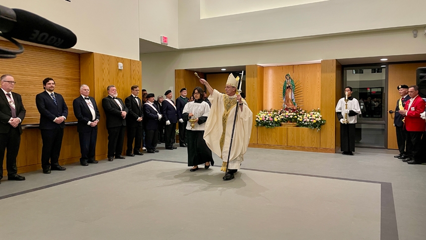 Cathedral’s new parish center opens