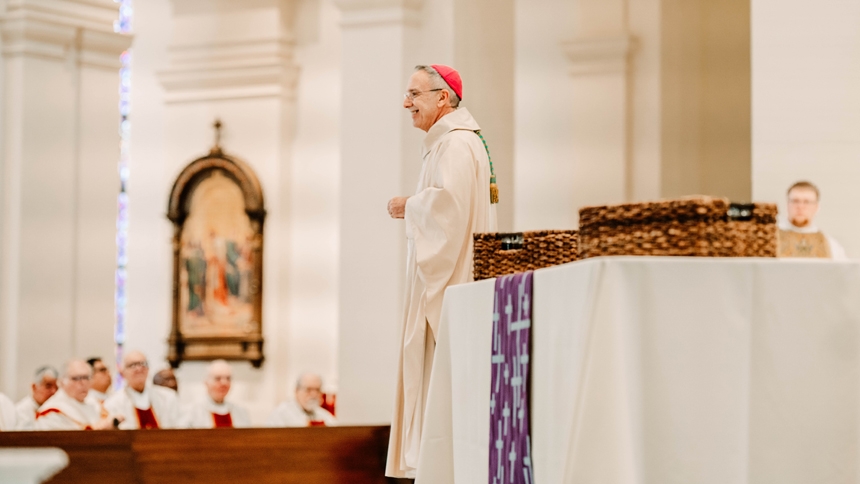 Chrism Mass draws Catholics from each deanery