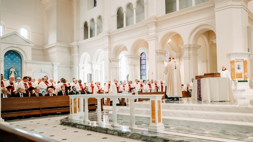 Chrism Mass draws Catholics from each deanery