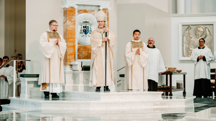 Chrism Mass draws Catholics from each deanery