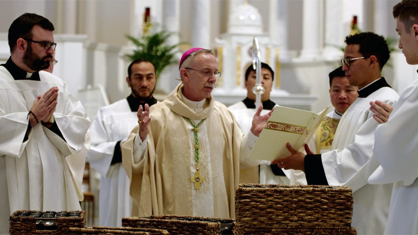 Chrism Mass draws Catholics from each deanery