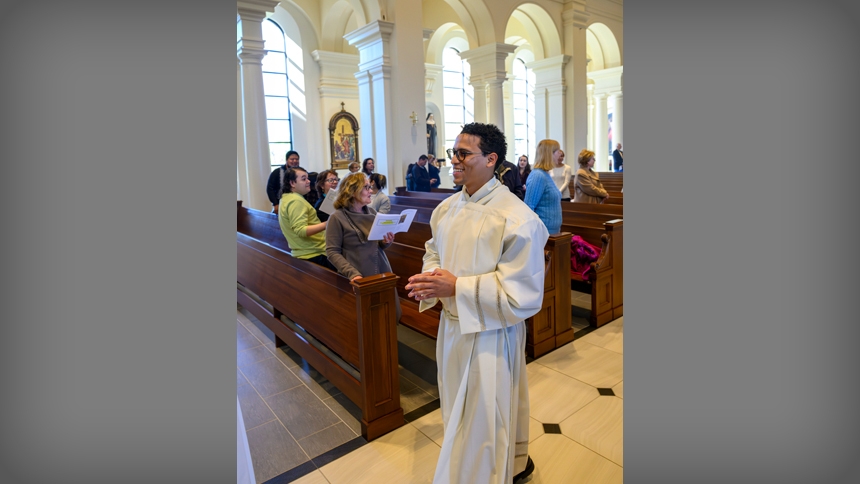 Deacon Johan: Seminarian takes formative step on journey 