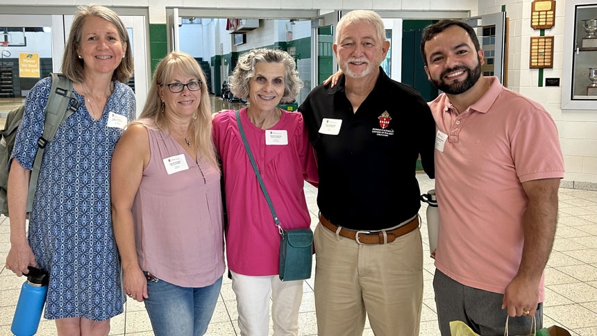 Parish staff celebrate 100 years