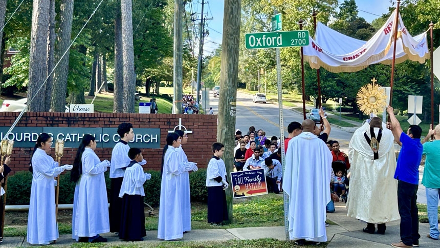 Our Lady of Lourdes celebrates its 70th