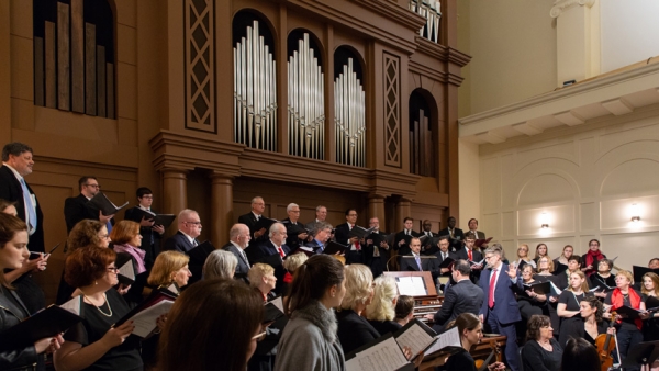 Blessing of the Fisk Opus 147 Organ