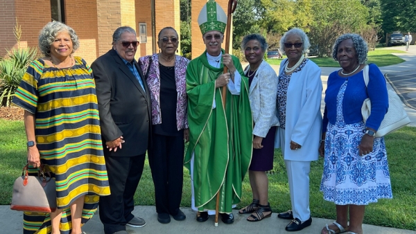 St. Joseph Parish welcomes bishop